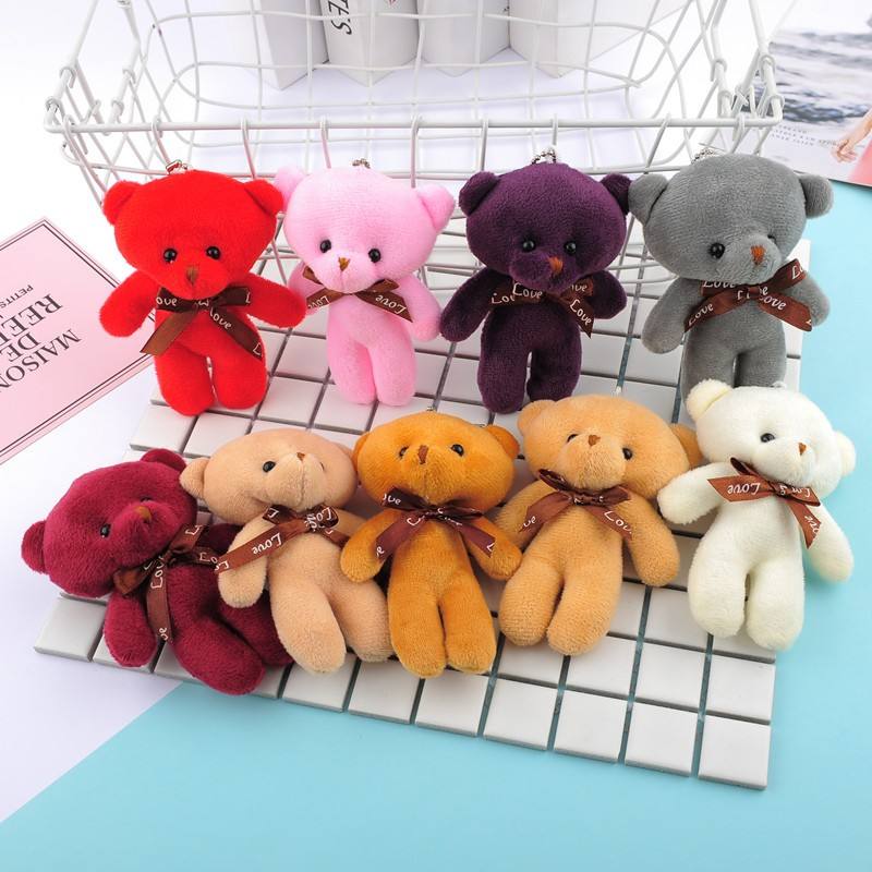 Cute Plush Light Keychain